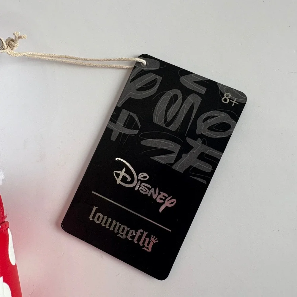 Loungefly Disney Minnie Cosplay Stocking Crossbody Bag Minnie Mouse Red Dots NEW